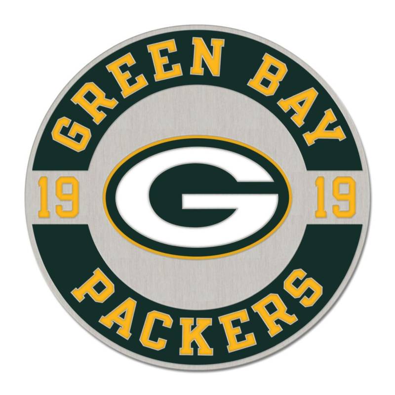 NFL Universal Schmuck Caps PIN Green Bay Packers Established von WinCraft
