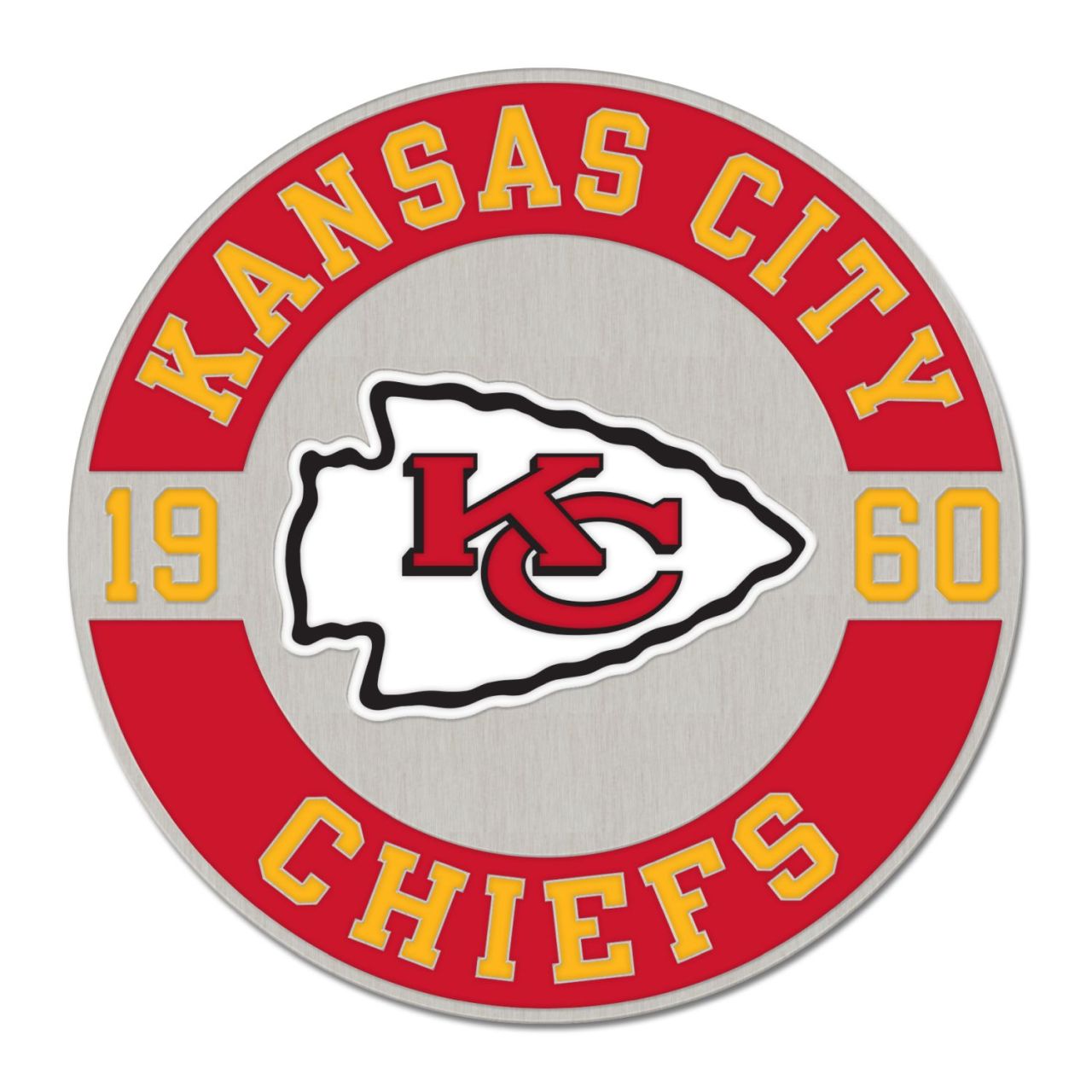 NFL Universal Schmuck Caps PIN Kansas City Chiefs EST von WinCraft