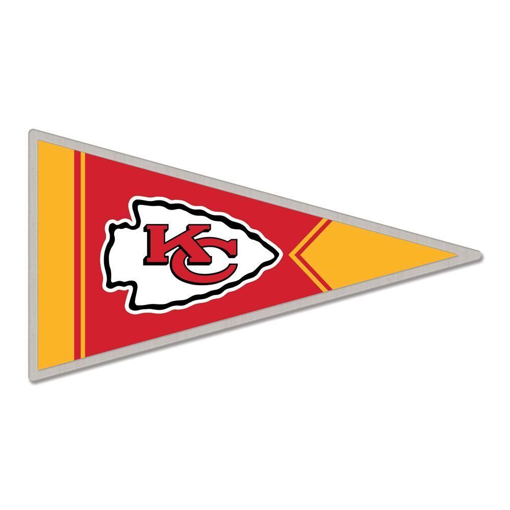 NFL Universal Schmuck Caps PIN Kansas City Chiefs Wimpel von WinCraft