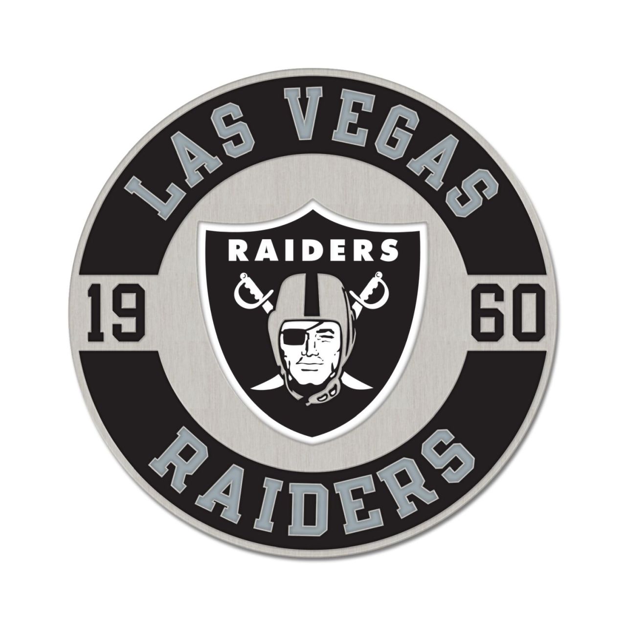 NFL Universal Schmuck Caps PIN Las Vegas Raiders Established von WinCraft