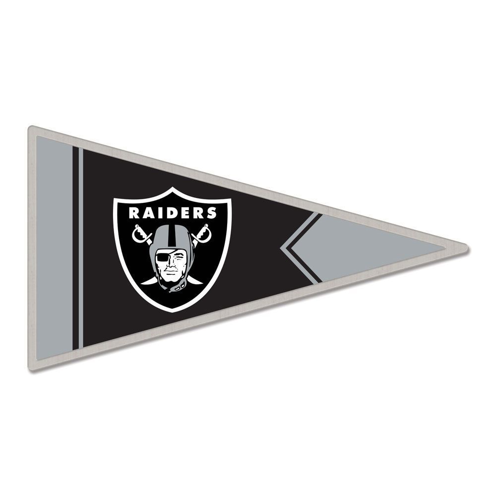 NFL Universal Schmuck Caps PIN Las Vegas Raiders Wimpel von WinCraft