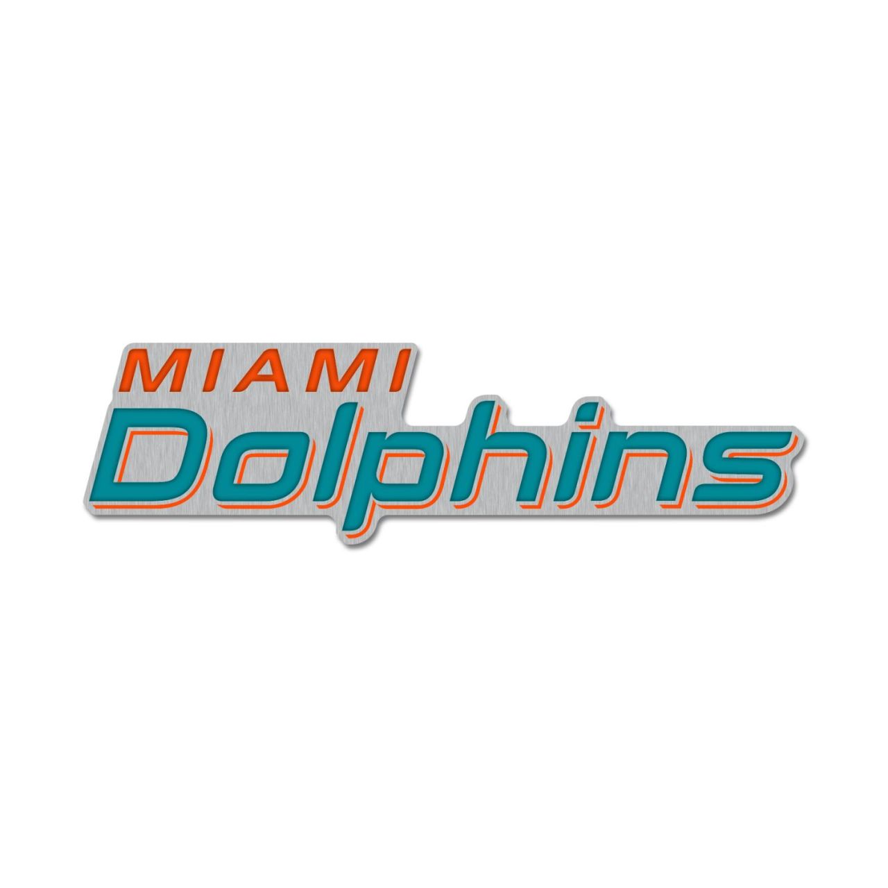 NFL Universal Schmuck Caps PIN Miami Dolphins BOLD von WinCraft