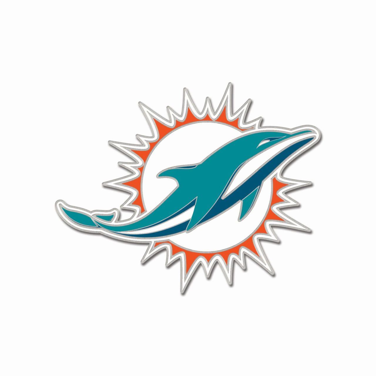 NFL Universal Schmuck Caps PIN Miami Dolphins LOGO von WinCraft