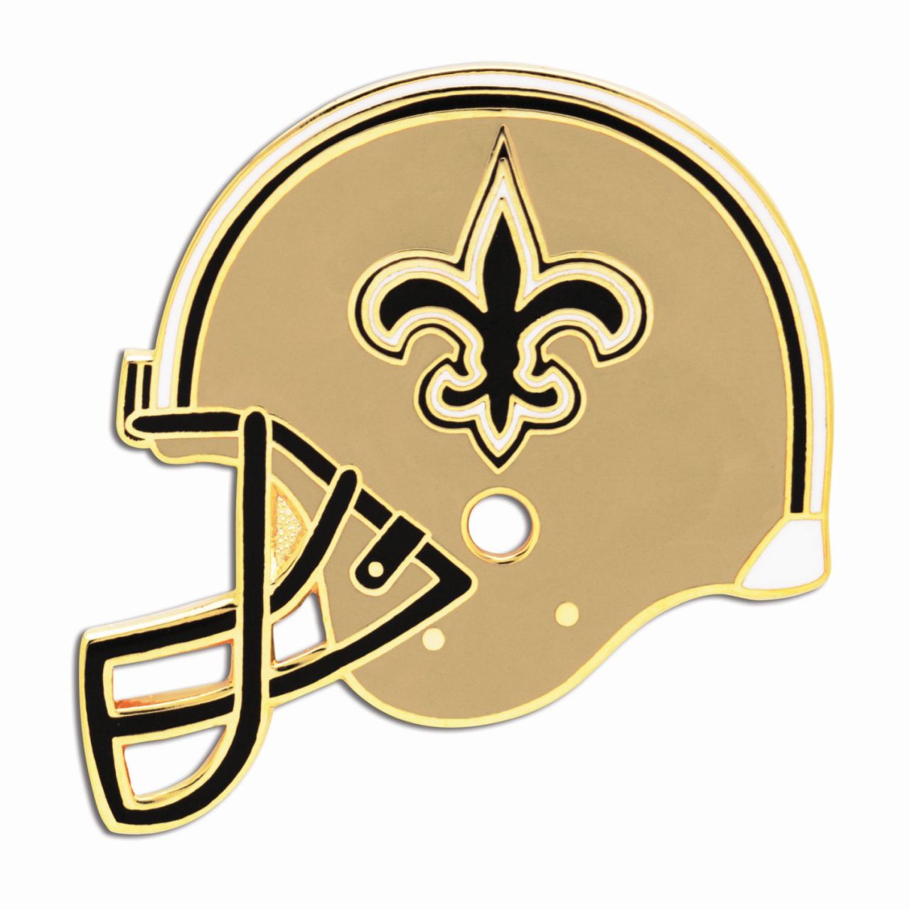 NFL Universal Schmuck Caps PIN New Orleans Saints Helm von WinCraft