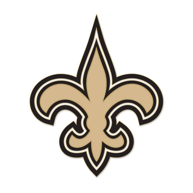 NFL Universal Schmuck Caps PIN New Orleans Saints LOGO von WinCraft