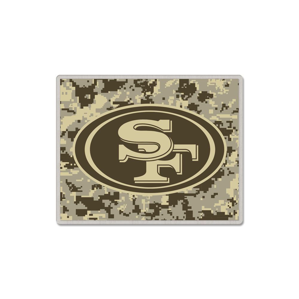 NFL Universal Schmuck Caps PIN San Francisco 49ers DIGI CAMO von WinCraft