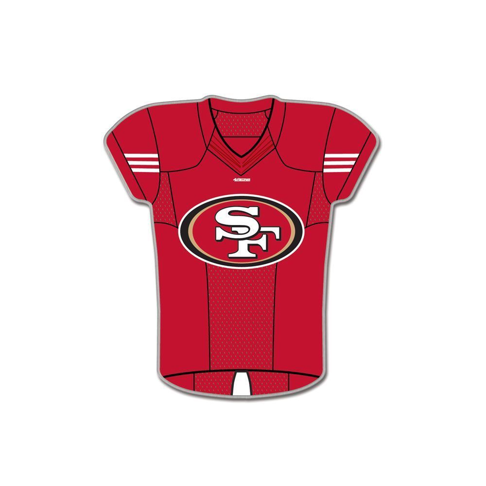 NFL Universal Schmuck Caps PIN San Francisco 49ers Jersey von WinCraft