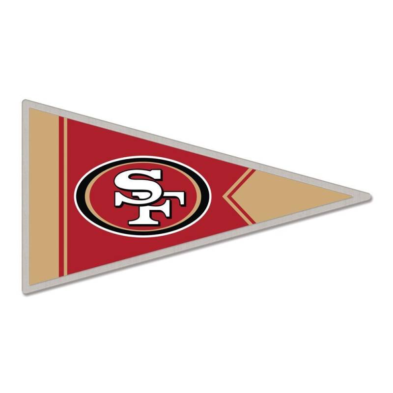 NFL Universal Schmuck Caps PIN San Francisco 49ers Wimpel von WinCraft