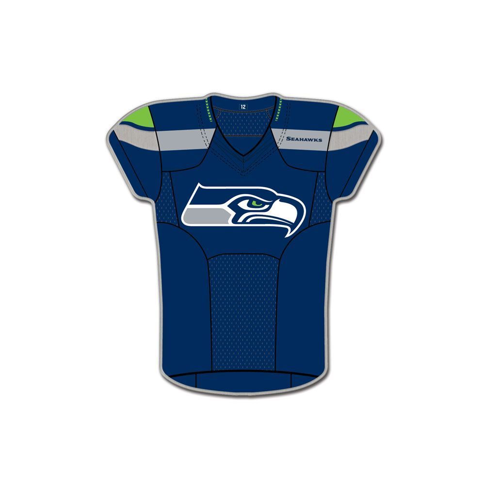 NFL Universal Schmuck Caps PIN Seattle Seahawks Jersey von WinCraft