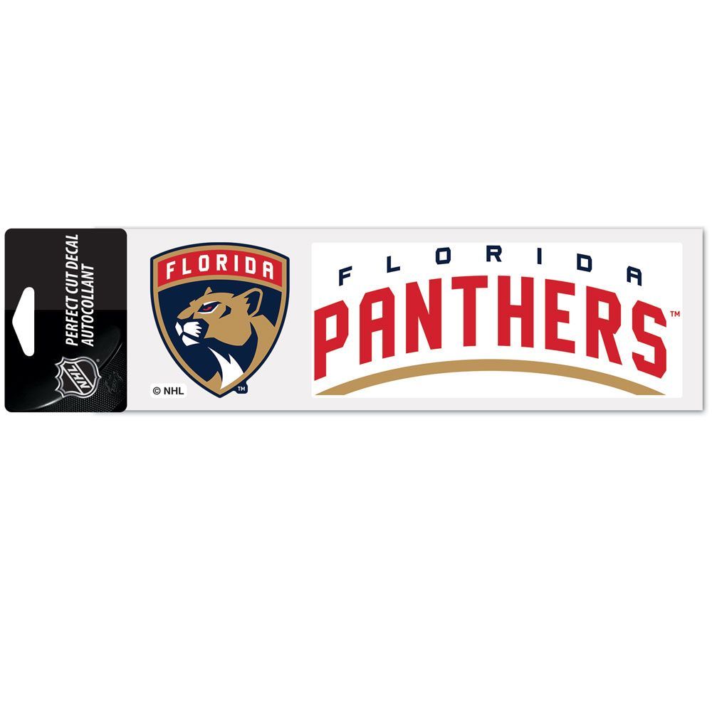 NHL Perfect Cut Aufkleber 8x25cm Carolina Panthers von WinCraft
