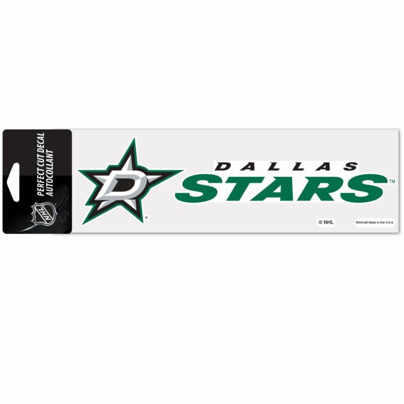NHL Perfect Cut Aufkleber 8x25cm Dallas Stars von WinCraft