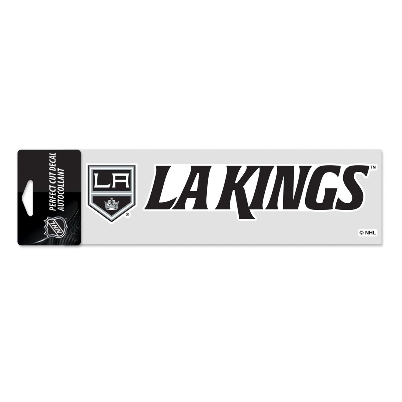 NHL Perfect Cut Aufkleber 8x25cm Los Angeles Kings von WinCraft