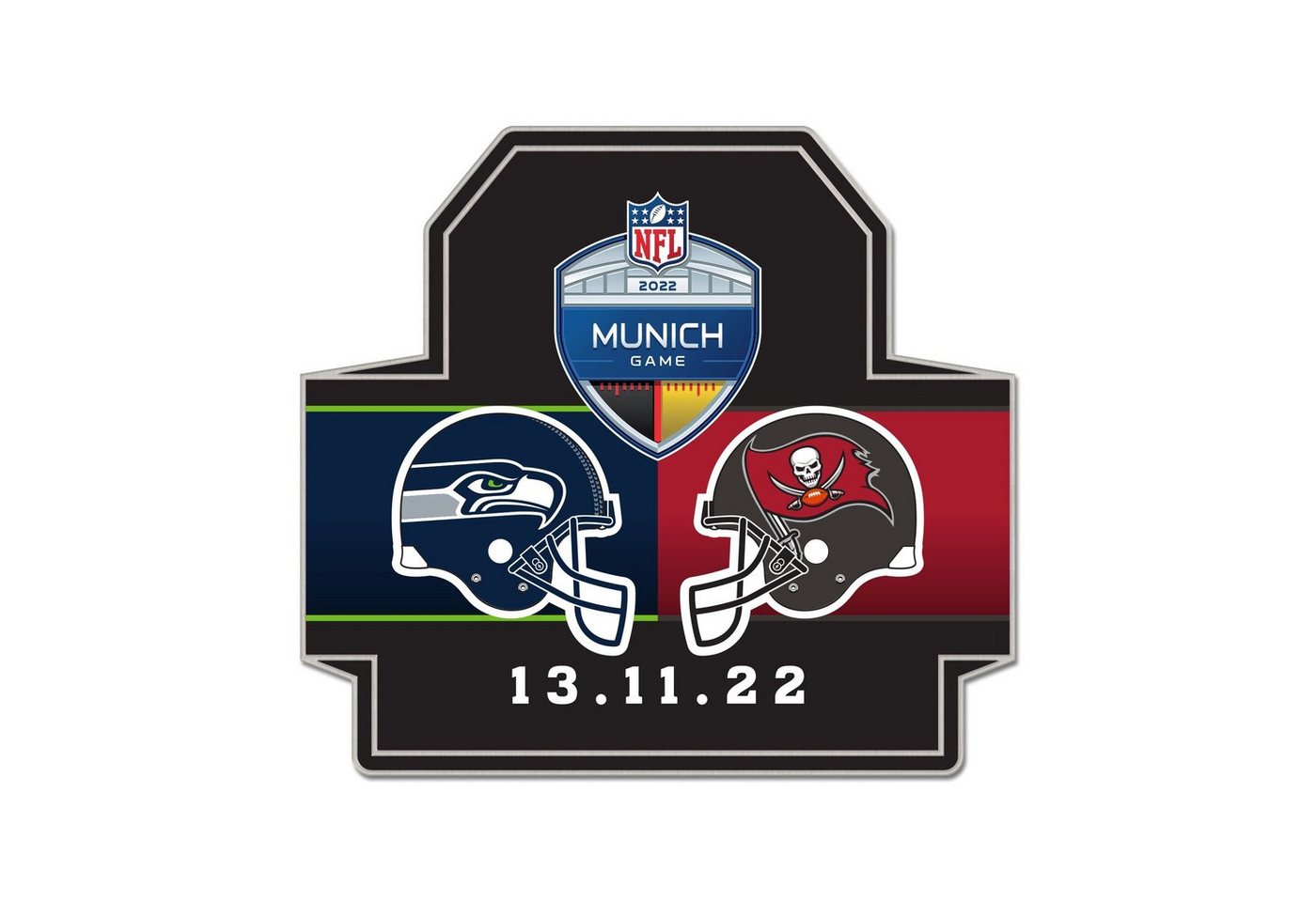 WinCraft Pins NFL Pin Badge NFL Buccs Seahawks von WinCraft