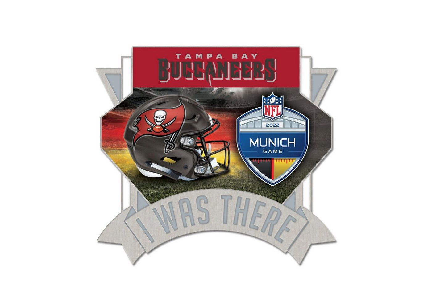 WinCraft Pins NFL Pin Badge NFL I WAS THERE Buccs von WinCraft