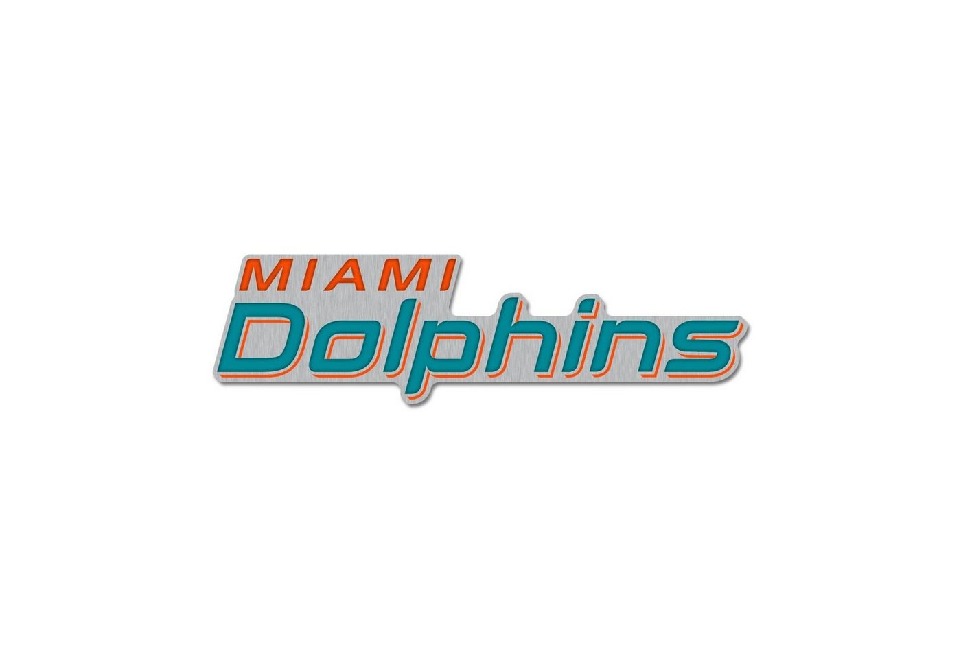 WinCraft Pins NFL Universal Schmuck Caps PIN Miami Dolphins BOLD von WinCraft