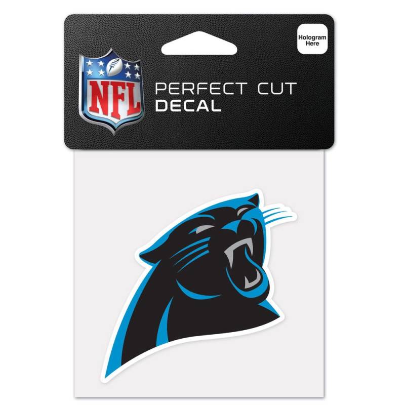 Wincraft Aufkleber 10x10cm - NFL Carolina Panthers von WinCraft