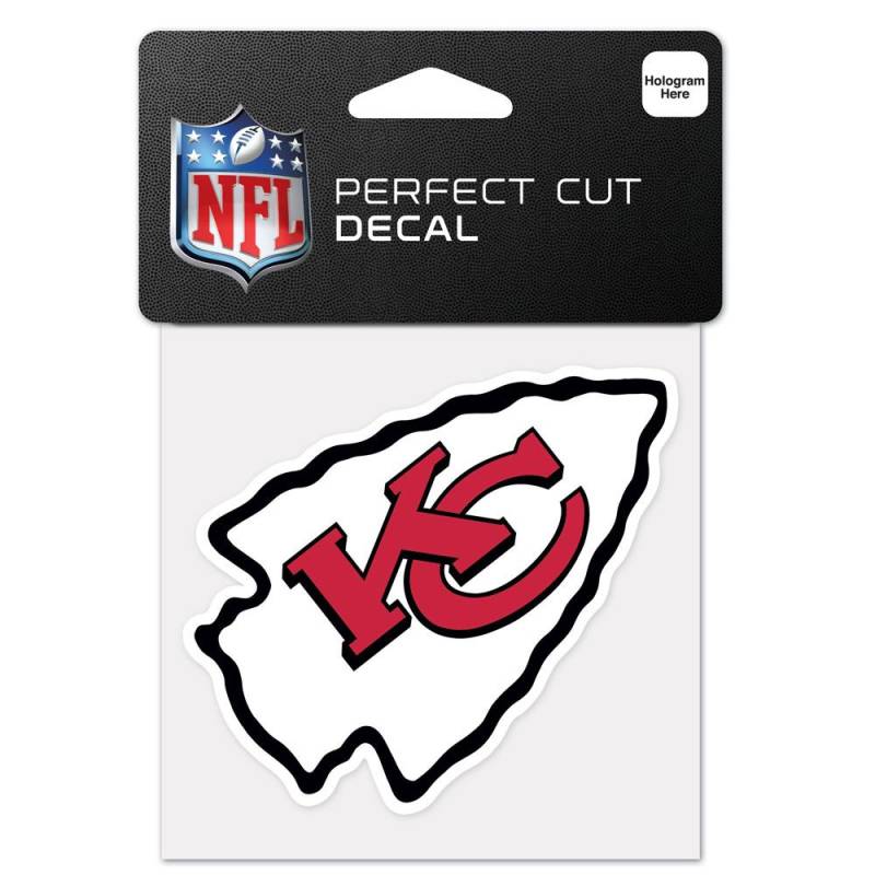 Wincraft Aufkleber 10x10cm - NFL Kansas City Chiefs von WinCraft