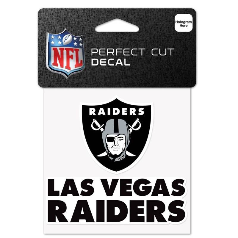 Wincraft Aufkleber 10x10cm - NFL Las Vegas Raiders von WinCraft