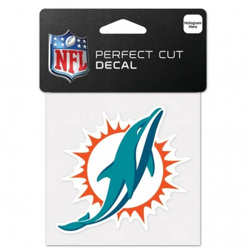 Wincraft Aufkleber 10x10cm - NFL Miami Dolphins von WinCraft