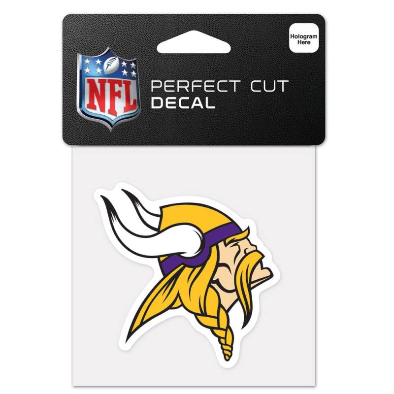 Wincraft Aufkleber 10x10cm - NFL Minnesota Vikings von WinCraft