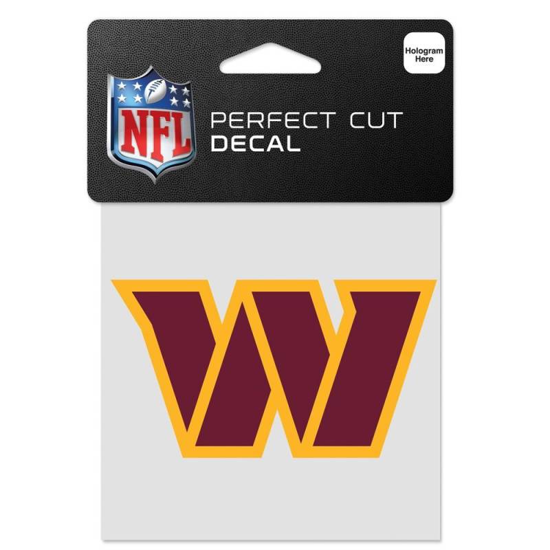 Wincraft Aufkleber 10x10cm - NFL Washington Commanders von WinCraft