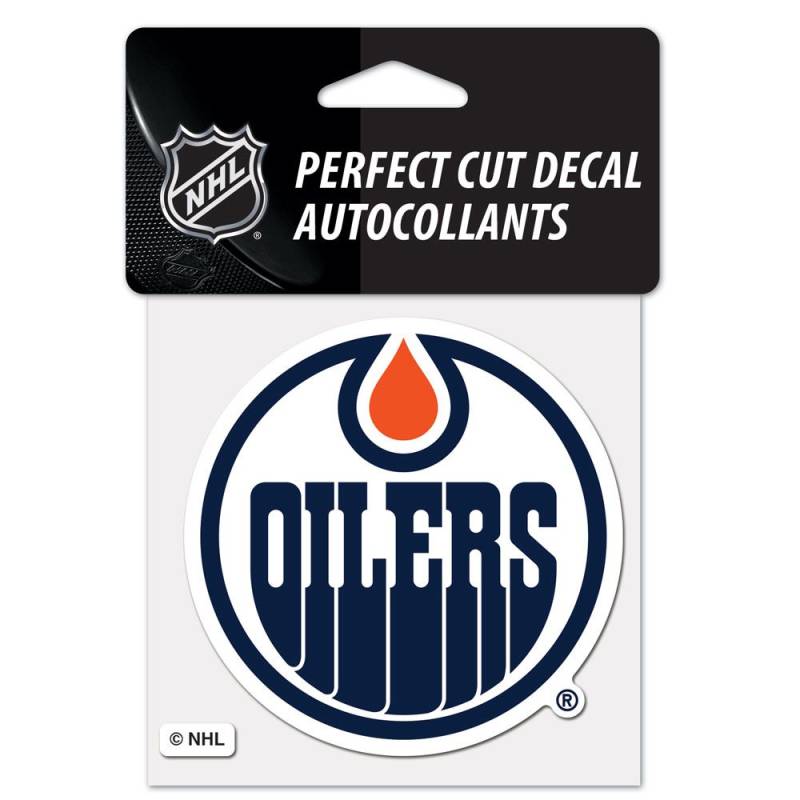Wincraft Aufkleber 10x10cm - NHL Edmonton Oilers von WinCraft