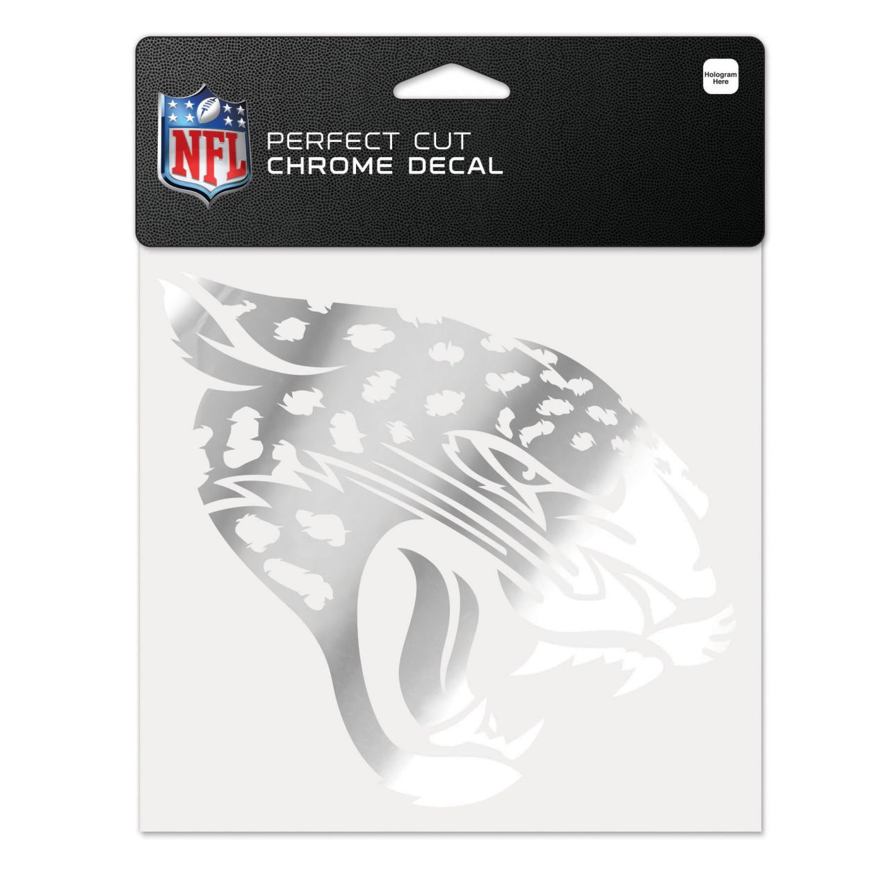 Wincraft Aufkleber 15x15cm - NFL CHROME Jacksonville Jaguars von WinCraft