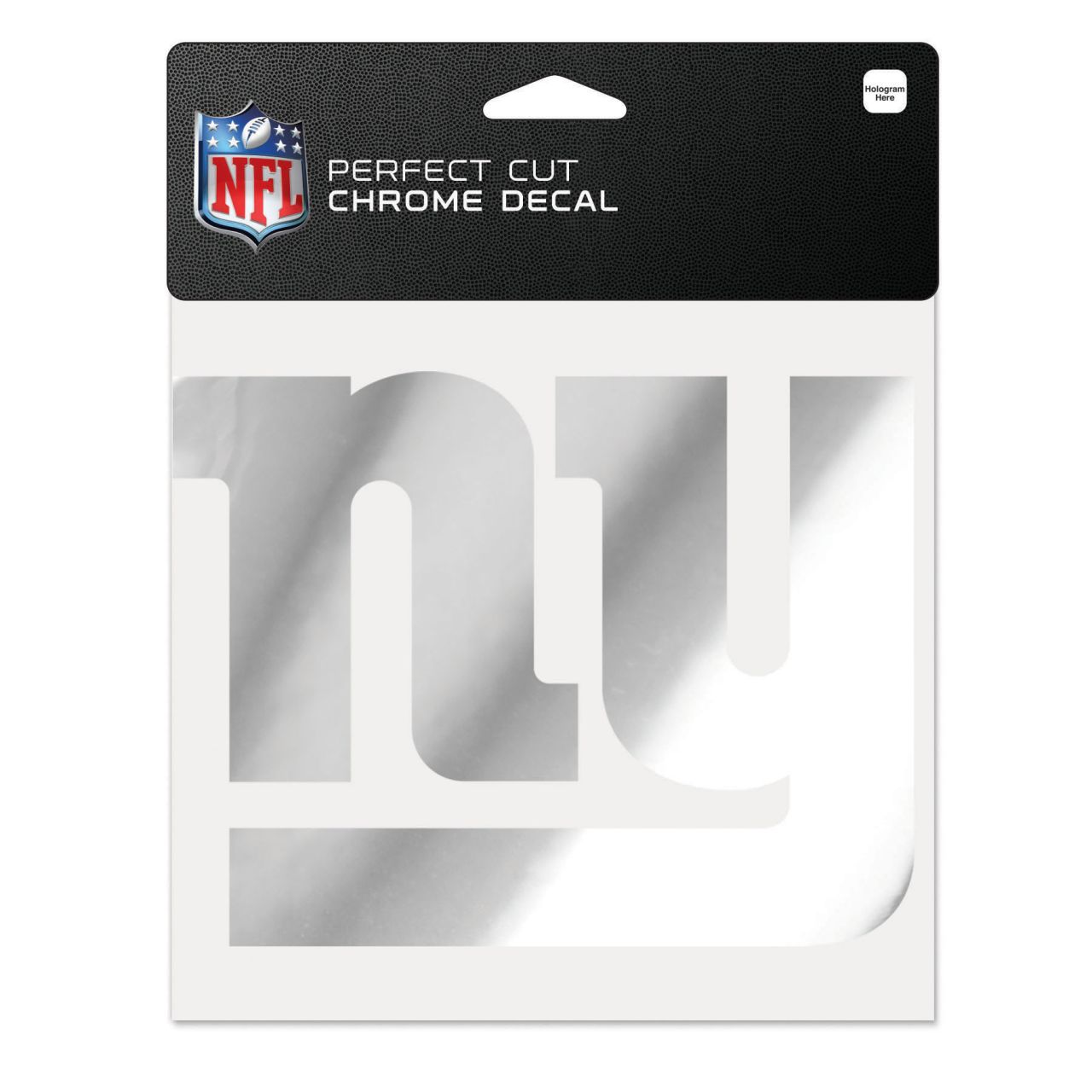 Wincraft Aufkleber 15x15cm - NFL CHROME New York Giants von WinCraft