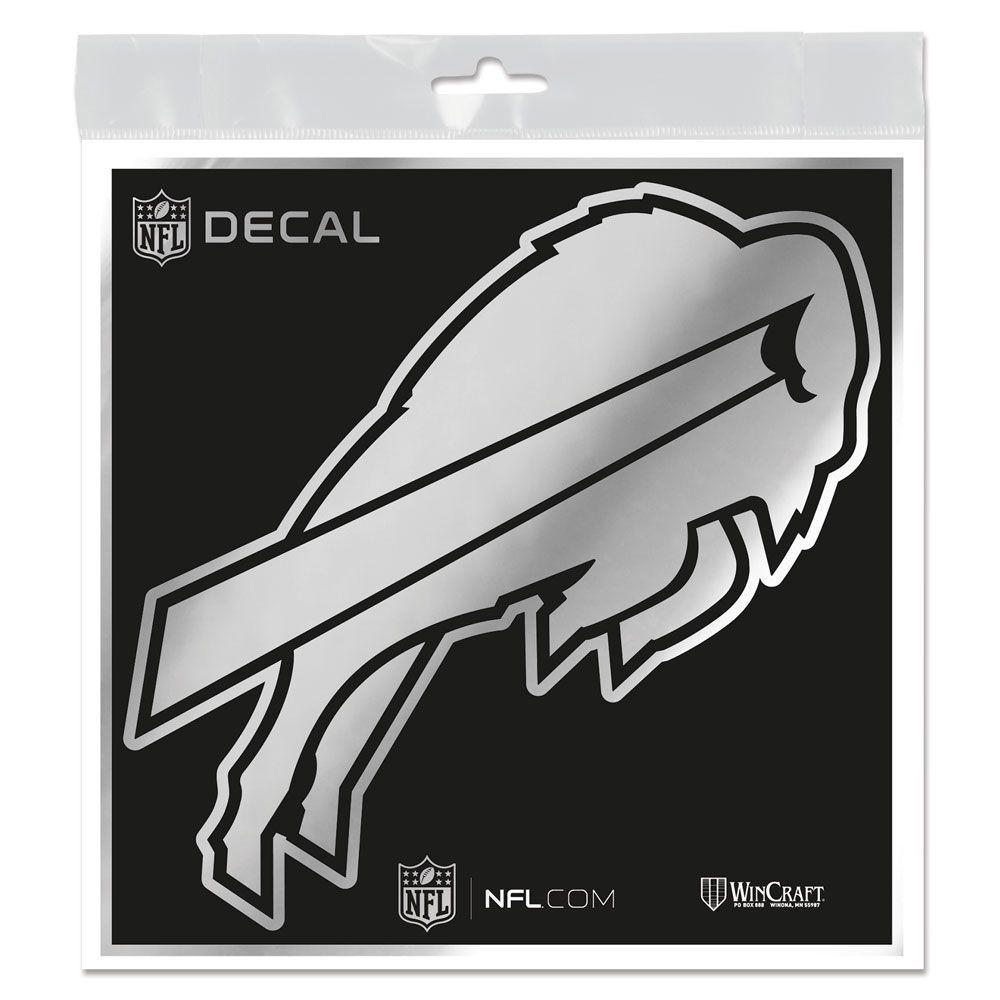 Wincraft Aufkleber 15x15cm - NFL METALLIC Buffalo Bills von WinCraft