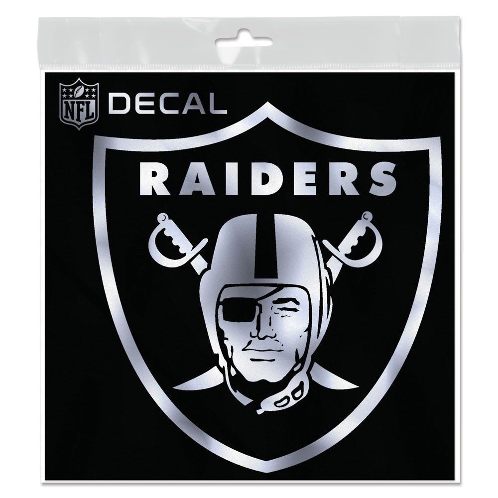 Wincraft Aufkleber 15x15cm NFL METALLIC Las Vegas Raiders von WinCraft