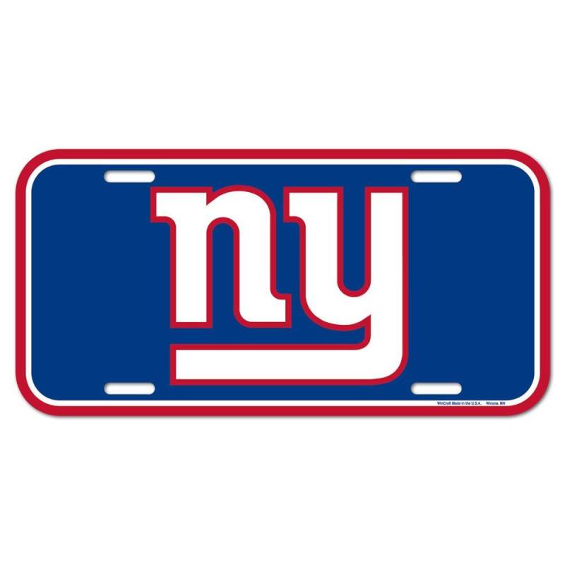 Wincraft NFL Kennzeichenschild - New York Giants von WinCraft