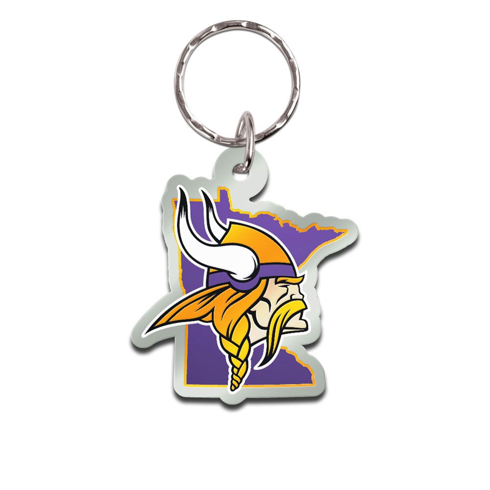 Wincraft STATE Schlüsselanhänger - NFL Minnesota Vikings von WinCraft