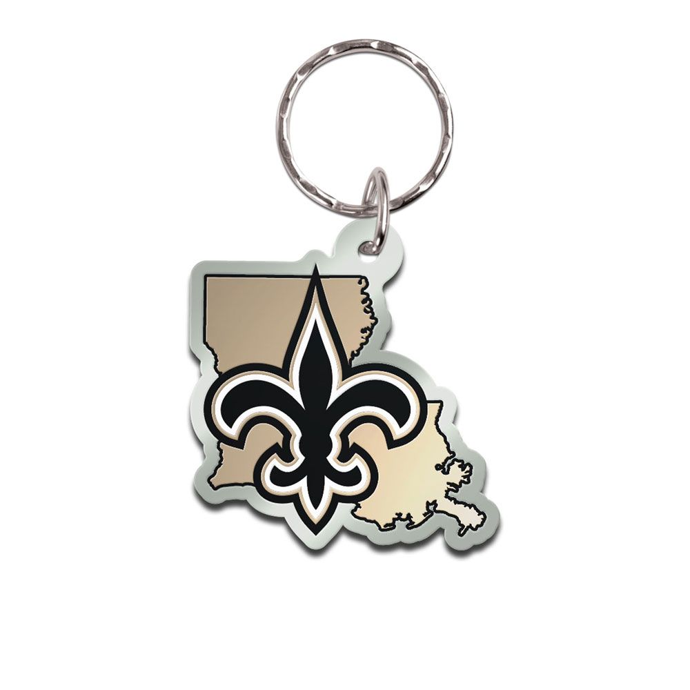 Wincraft STATE Schlüsselanhänger - NFL New Orleans Saints von WinCraft