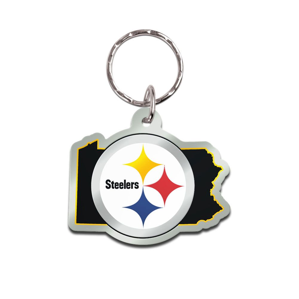 Wincraft STATE Schlüsselanhänger - NFL Pittsburgh Steelers von WinCraft