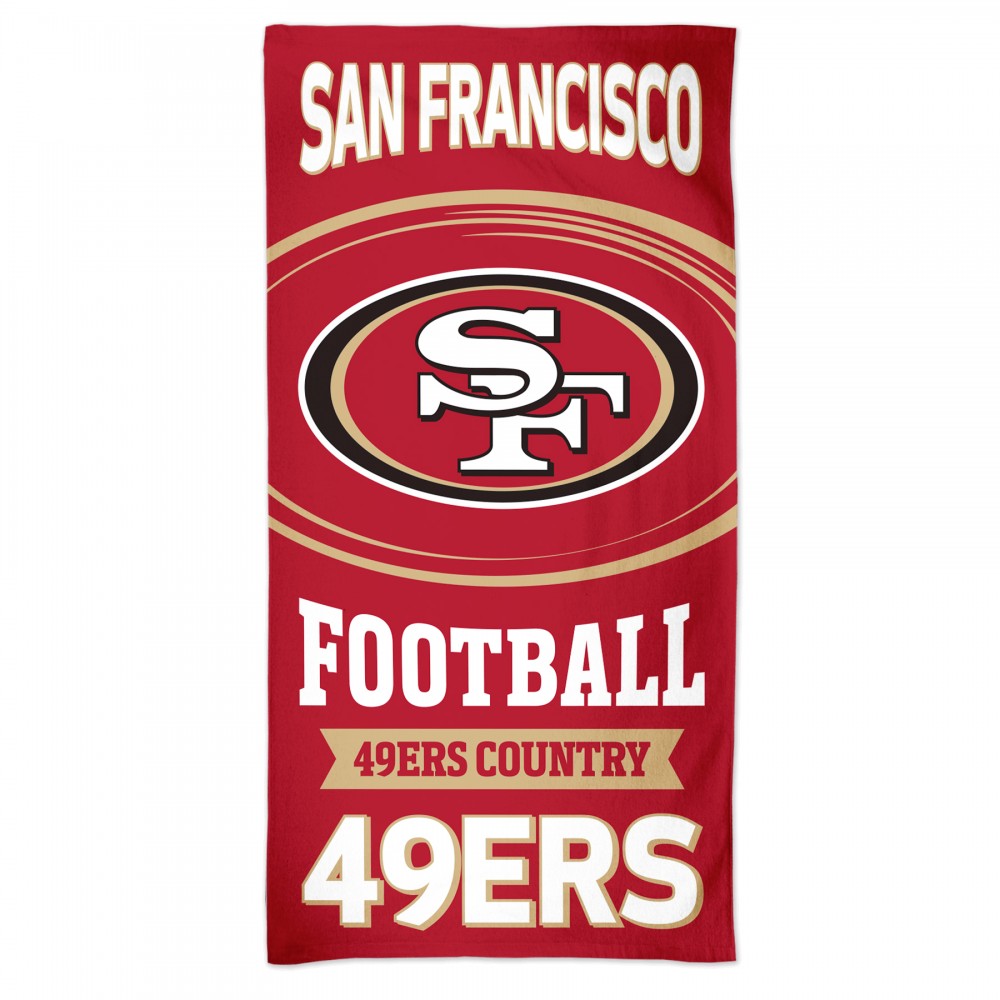 WinCraft Handtuch Set "Wincraft Strandhandtuch San Francisco 49ers 150 x 75cm" 1 Stk. Frottee WinCraft Handtuch Set "Wincraft Strandhandtuch San Francisco 49ers 150 x 75cm" 1 Stk. Frottee von Wincraft