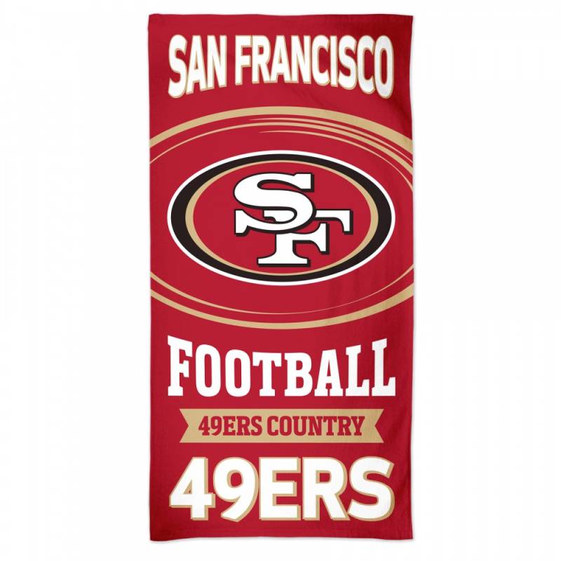 WinCraft Handtuch Set "Wincraft Strandhandtuch San Francisco 49ers 150 x 75cm" 1 Stk. Frottee WinCraft Handtuch Set "Wincraft Strandhandtuch San Francisco 49ers 150 x 75cm" 1 Stk. Frottee von Wincraft