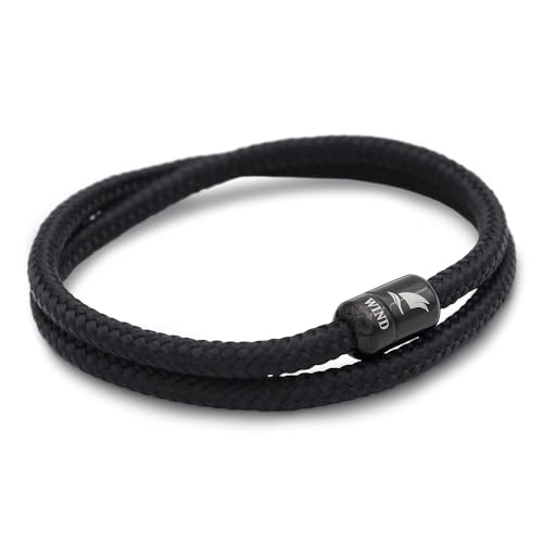Wind Passion – Paracord Armband aus Seemannsgarn, handgemacht & geflochten | Segeltau Armband Herren, Surfer Armband Frauen | Ideale Partner Geschenke, Herren Geschenke | Segeltau Armband, wasserfest Wind Passion – Paracord Armband aus Seemannsgarn, handgemacht & geflochten | Segeltau Armband Herren, Surfer Armband Frauen | Ideale Partner Geschenke, Herren Geschenke | Segeltau Armband, wasserfest von Wind Passion