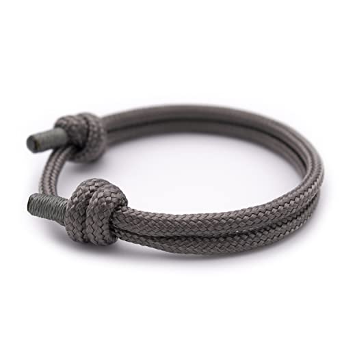 Wind Passion – Surfer Armband aus Segeltau für Männer und Frauen - Verstellbares Paracord Armband für Segler, Surfer und Outdoor-Liebhaber - Wasserdichtes Seemannsgarn Armband von Wind Passion