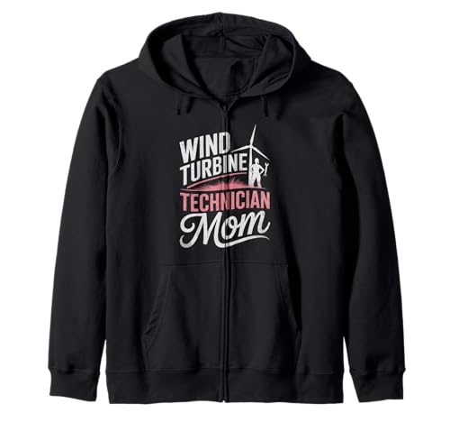 Windturbinentechniker Mama Windturbinentechniker Kapuzenjacke Windturbinentechniker Mama Windturbinentechniker Kapuzenjacke von Wind Turbine Technician Clean Energy Careers