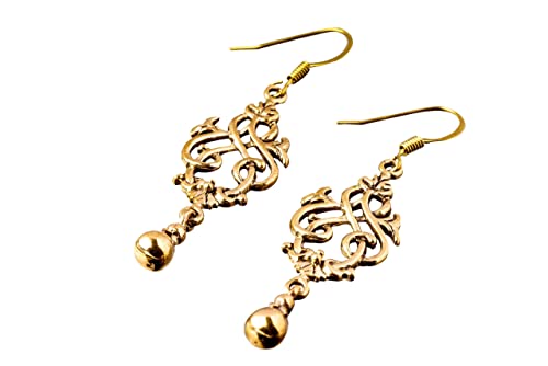 WINDALF Celtic-Irish Damen Ohrringe MORGANA 4.2 cm Keltischer Schutz-Knoten der Unendlichkeit Bronze von Windalf