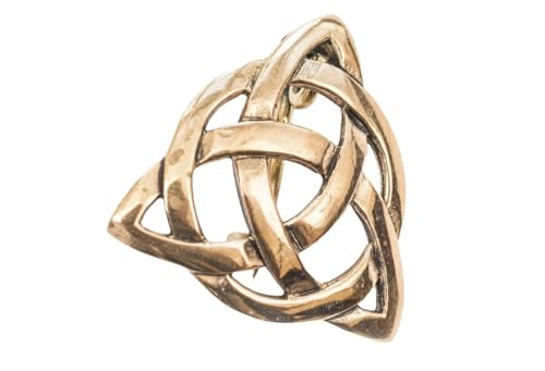 WINDALF Keltische Fibel TALIESIN 2.5 cm Gewandschmuck Brosche Bronze von Windalf