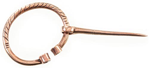 Windalf Kleine Vintage Brosche Wingard 3 cm Fibel Tuchnadel Antik aus Bronze von Windalf