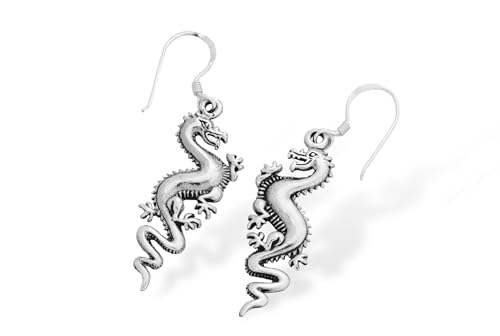 Ohrhänger Zaira 3.2 cm Drachen Ohrringe 925 Sterling Silber von Windalf