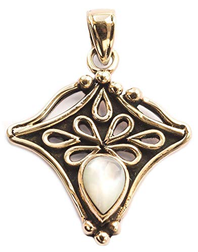 Windalf Anhänger Melia h: 3.7 cm Perlmutt Edle Bronze von Windalf