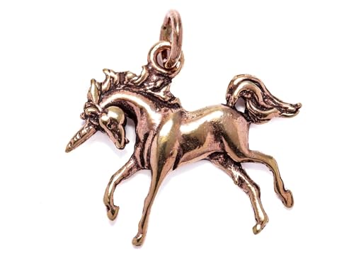 Windalf Einhorn Anhänger SUNA 2.7 cm Das letzte Einhorn Bronze von Windalf