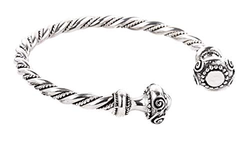 Windalf Männer Armreif TRISTAN Ø 6.5 cm Silberschmuck 925 Sterlingsilber von Windalf