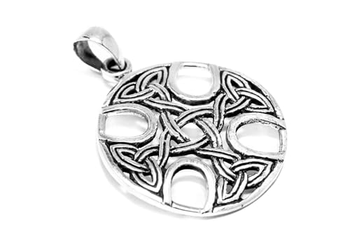 Windalf Silberanhänger KELTOI 3 cm Keltenkreuz Amulett 925 Sterlingsilber von Windalf