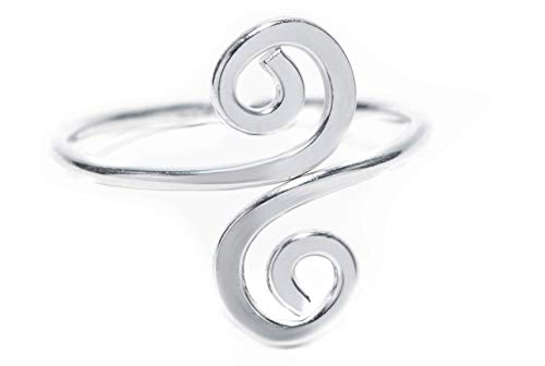 Windalf Damen Zehen-Ring SPIRALA 14 mm Bohemia Silber-Ring Fußring Schmuck 925 Sterlingsilber Windalf Damen Zehen-Ring SPIRALA 14 mm Bohemia Silber-Ring Fußring Schmuck 925 Sterlingsilber von Windalf