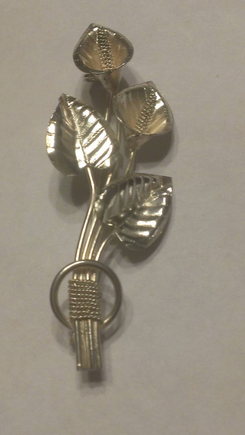 Schöne Sterling Silber Calla Lilly Brosche Schöne Sterling Silber Calla Lilly Brosche von WindowShoppingAtHome