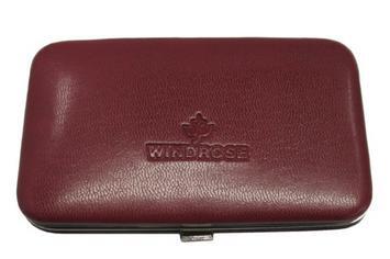 Windrose - Windrose Merino Manicureetui mit 2 Scheren rot Rot von Windrose